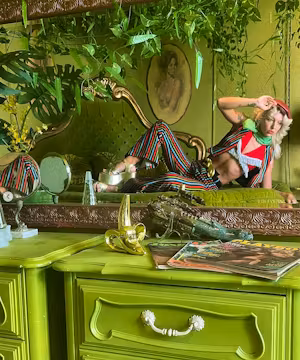 Jamie Nelson: Director, Photographer, Location Manager, Vintage lover, Flamingo Mom, and Motorcycle Babe