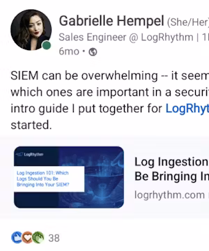 Gabrielle Hempel: Influential Cybersecurity Personality