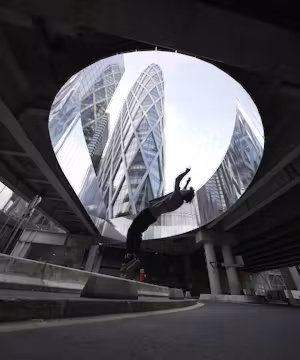 Leap into Adventure with Parkour Pro, Matthieu.pk!