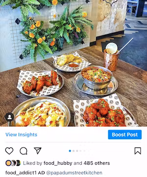 Original food photos by Afia