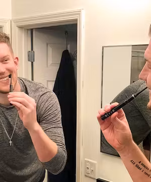 Product review by the tallest influencer @BigBeauBrown on IG