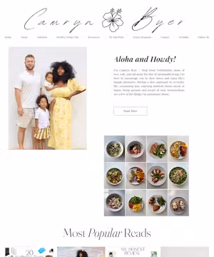 Camryn Byer Hawai'i - Registered Nutritionist and Wellness Mom