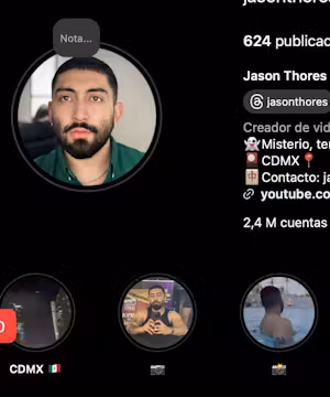 Jason Thores, Instagram