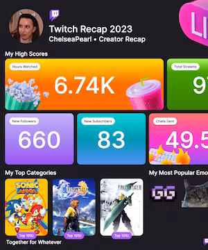 Twitch Retro Streamer Sponsorship