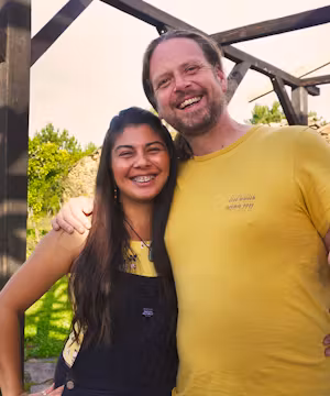 Indigo Escape: Renovating an abandoned stone house and farm in Portugal