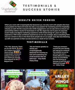 Embracing Flavor: Meet Unapologetically Seasoned!