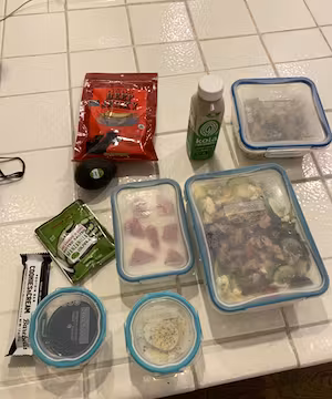 Feature lunch items for young female U.S. audience