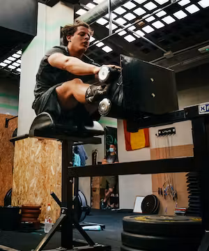 Crossfitter and Sports Influencer - Actual Competitor. Sponsored Instagram Reel from @Amatomazzoccas
