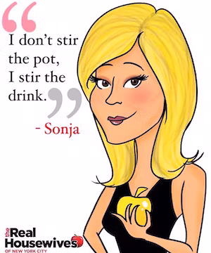 Real Housewife of NYC on Bravotv @Sonjatmorgan